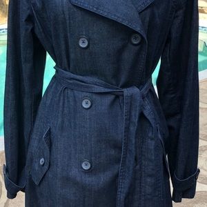 Talbots Denim Trench